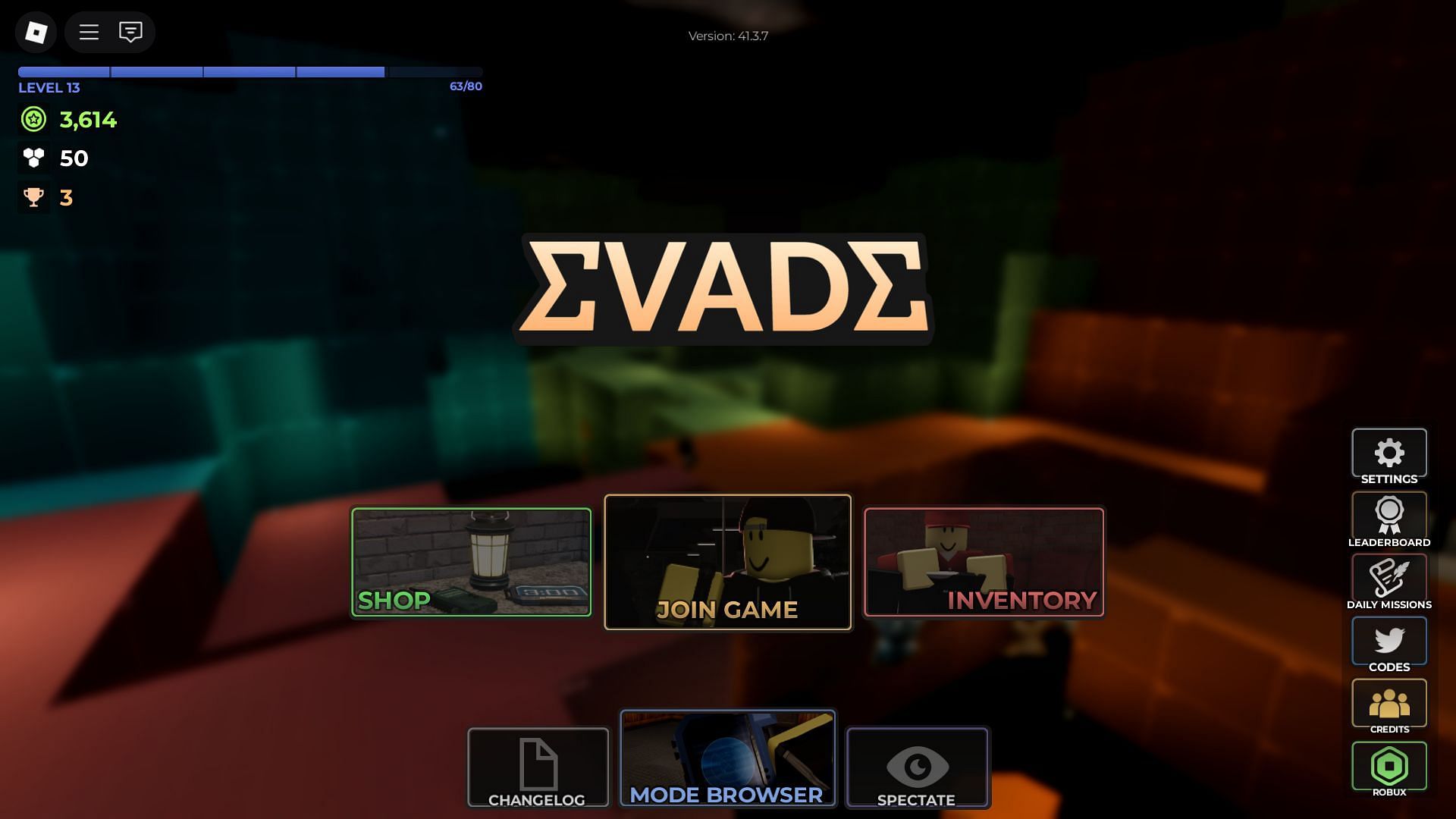 In-game titles (Image via Roblox)